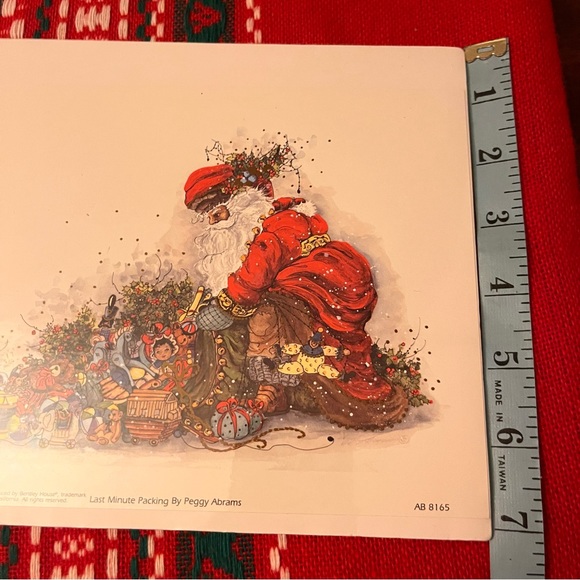 3 Lynn Bywaters & Peggy Abrams Christmas Prints Set of 3 NEW in Plastic - Picture 9 of 16